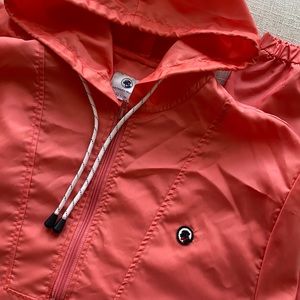 Rare Southern Proper Coral Anorak Jacket 1/4 Zip M